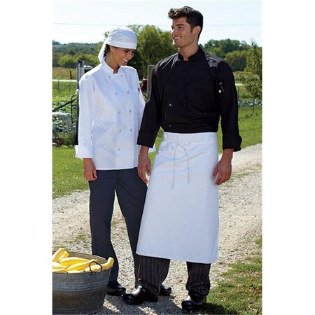 Nathan Caleb Classic 5.25 oz Poplin Chef Coat in Black - 2xLarge NA141404
